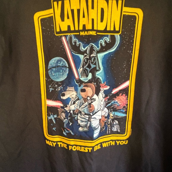 graphic kids Katahdin T-shirt. NWOT - Picture 2 of 3